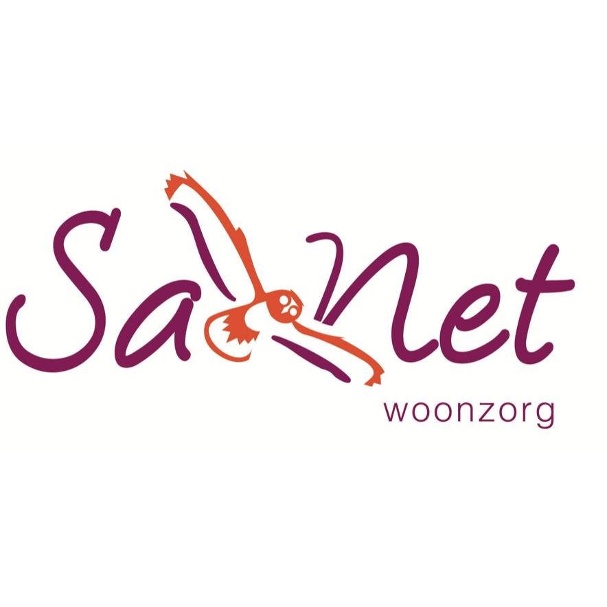 Het logo van Sa-Net Woonzorg