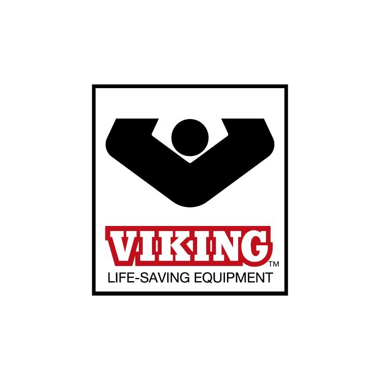 Logo van Viking Life-saving equipment.